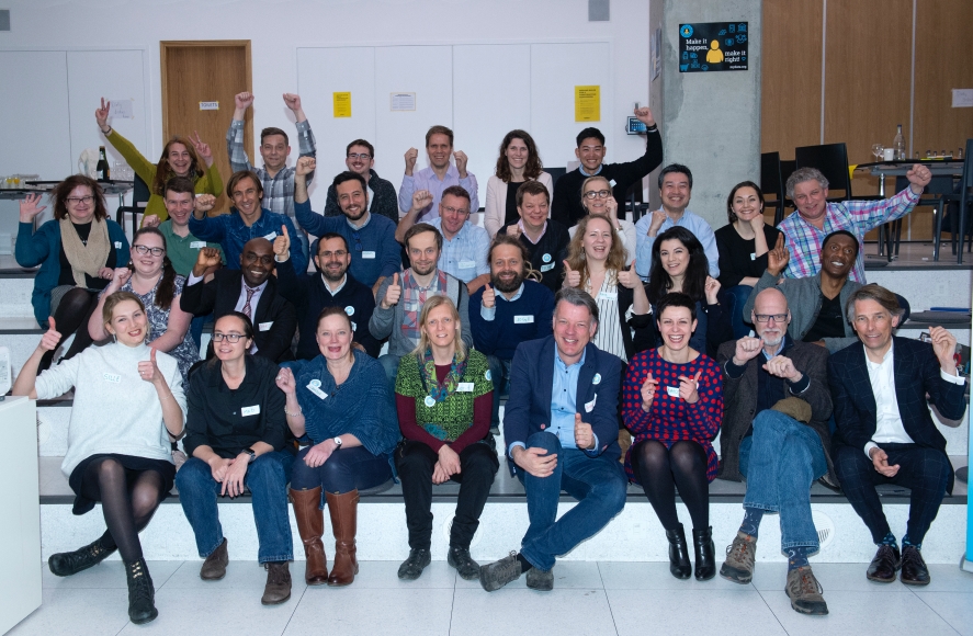 MyData Global leadership and actives in Edinburgh, at the Spring 2019 Community meeting.