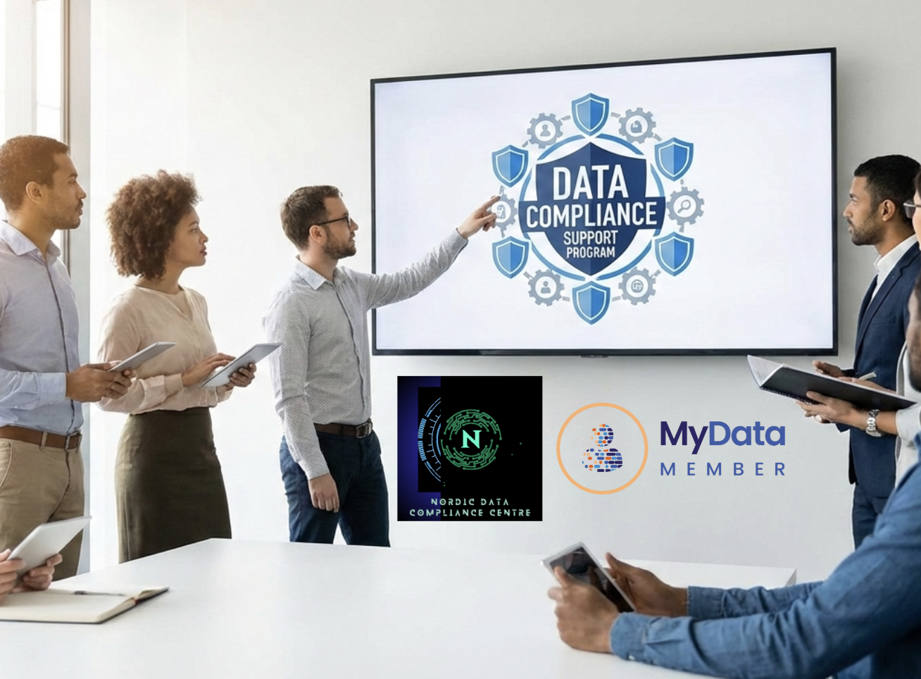 Data compliance support for MyData Global Members